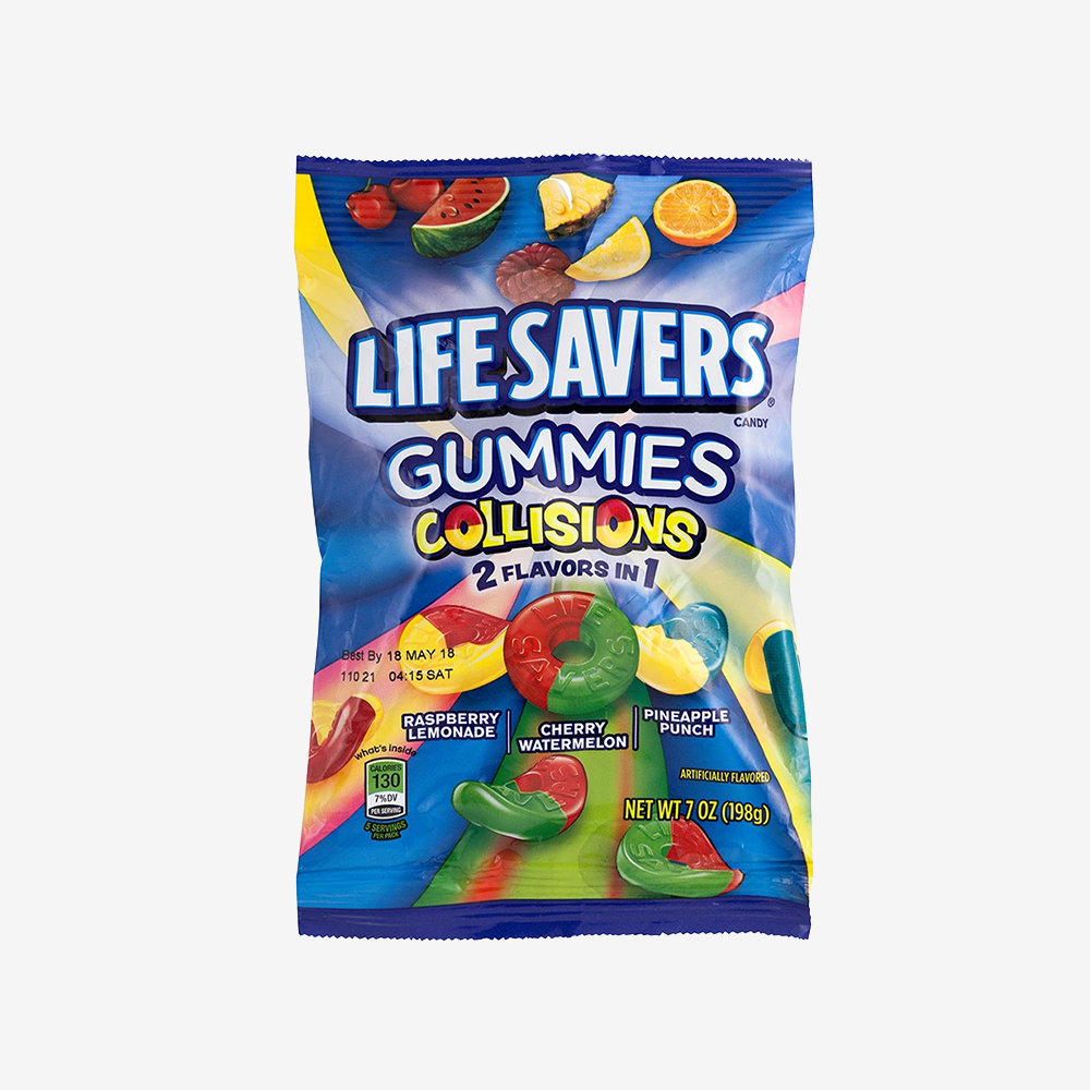 Gomitas Collisions Lifesavers 198 g
