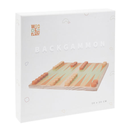 Juego Backgammon Madera