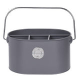 Portacubiertos Metal Gray Excellent Houseware