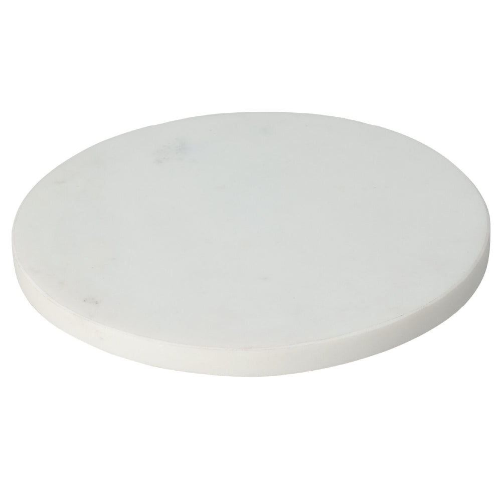 Tabla Mármol Redonda White 1 un