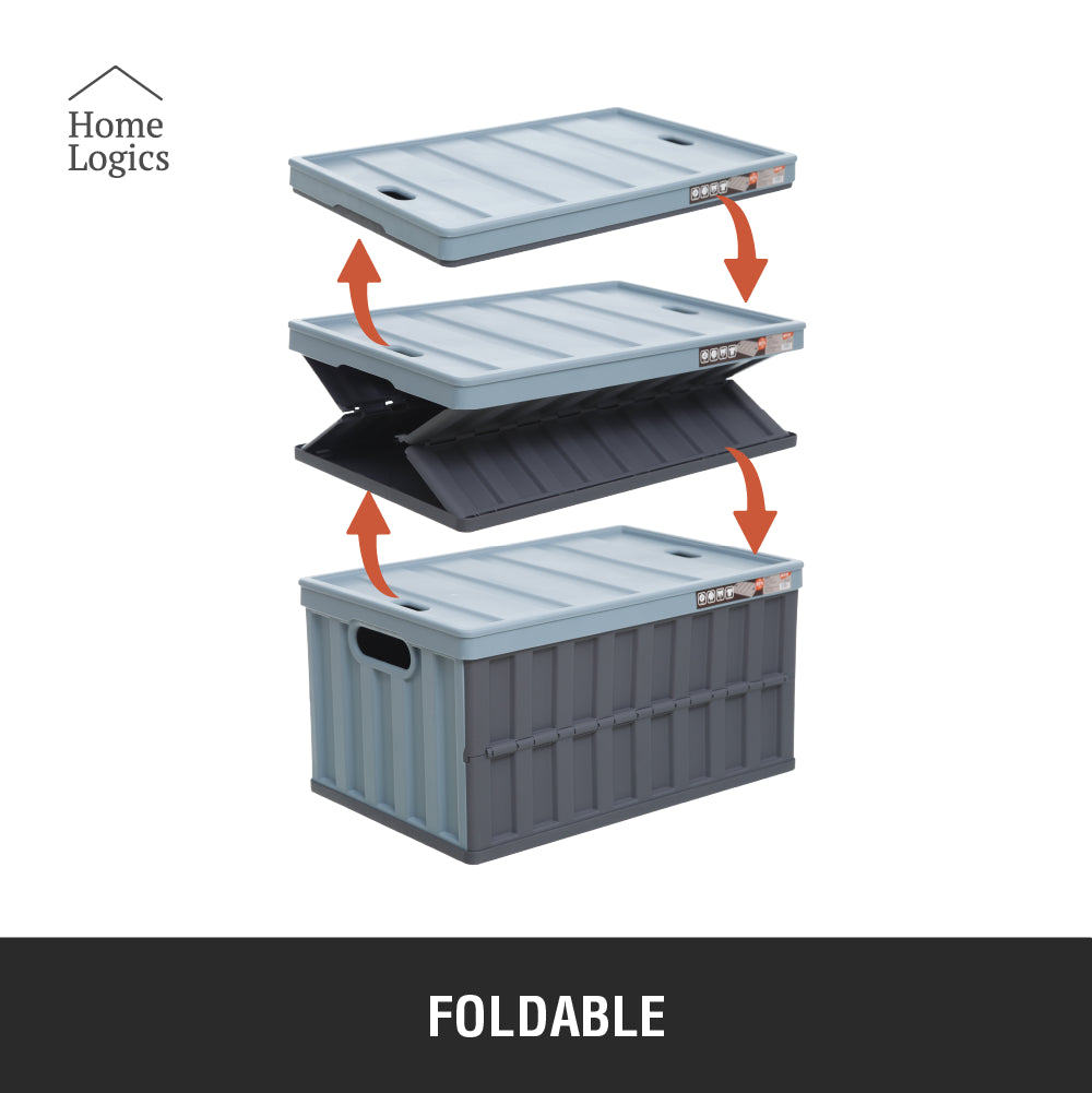 Caja Almacenaje Collapsible Blue Home Logics 1 un