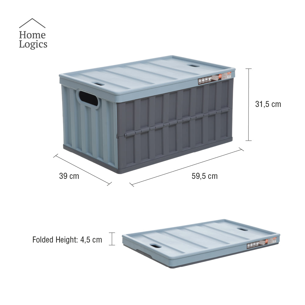 Caja Almacenaje Collapsible Blue Home Logics 1 un