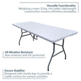 Mesa Multiuso Plegable 182 cm Canberra