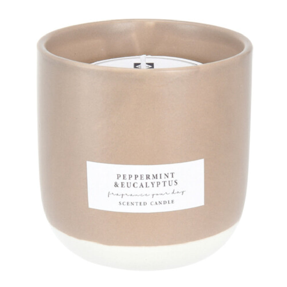 Vela Peppermint Eucalyptus Cerámica S Home & Styling 1 un