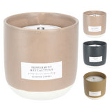 Vela Peppermint Eucalyptus Cerámica S Home & Styling 1 un