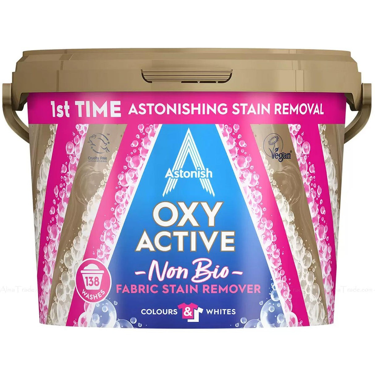 Quitamanchas en Polvo con Oxy Active Astonish 3 kg