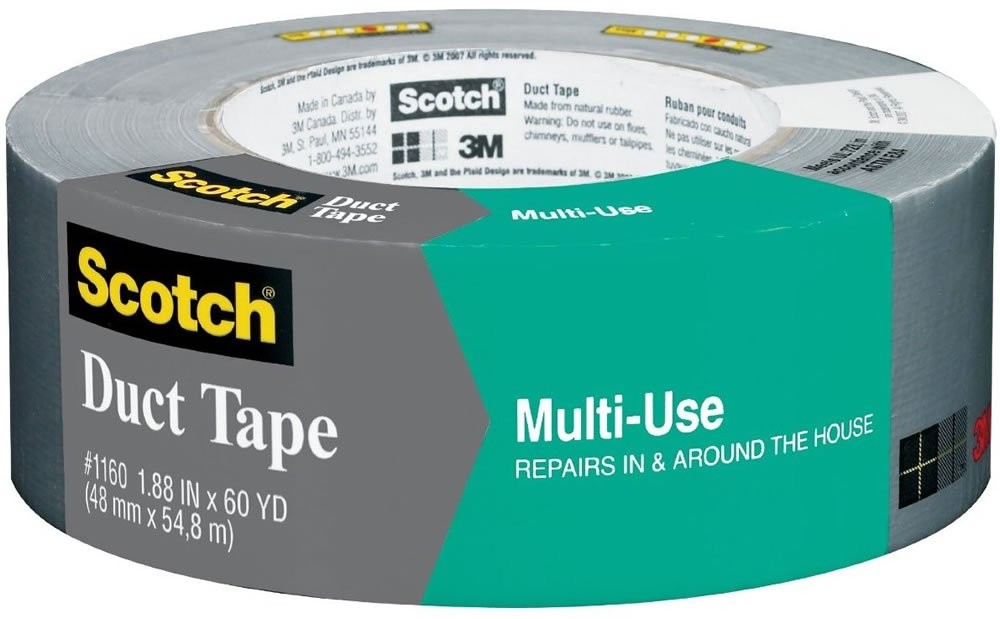 Cinta Duct Tape Silver 54 m 3M Scotch 1 un