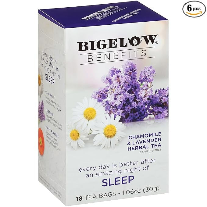 Té de Hierbas Camomilla Lavanda Benefits Sleep Bigelow 30 g