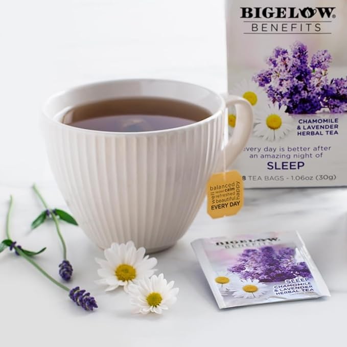 Té de Hierbas Camomilla Lavanda Benefits Sleep Bigelow 30 g