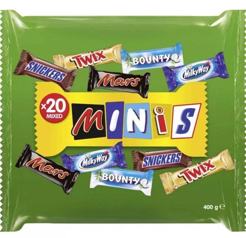 Chocolates Minimix Mars 400 g