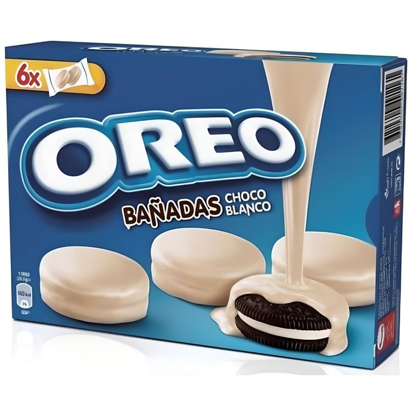 Galletas Bañadas en Chocolate Blanco Oreo 246 g