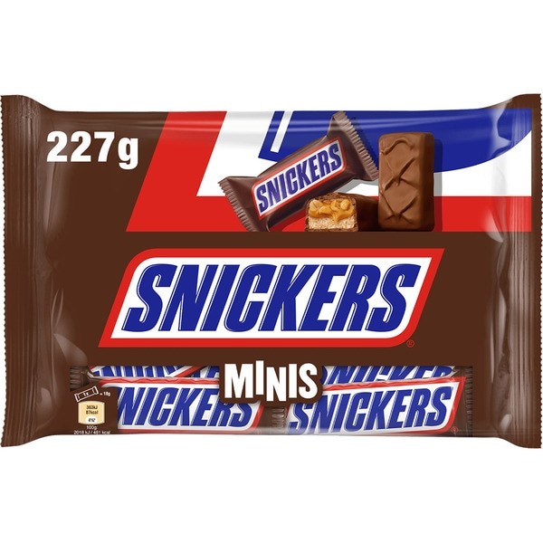 Chocolates Minis Snickers 227 g