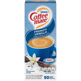 Crema para Café Individual Vainilla Francesa Coffee-Mate Nestle 50 un x 10 ml