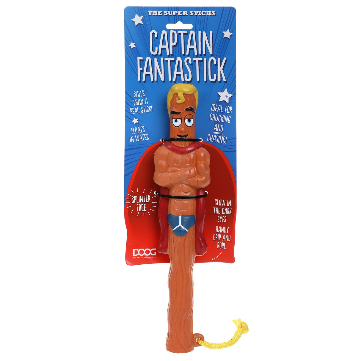 Juguete Palo de Goma Captain Fantastick Doog