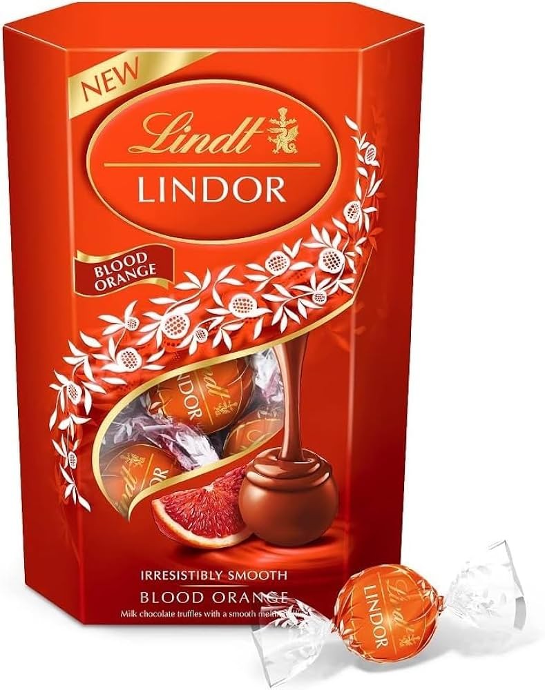 Chocolates Trufas Blood Orange Lindt 623 g