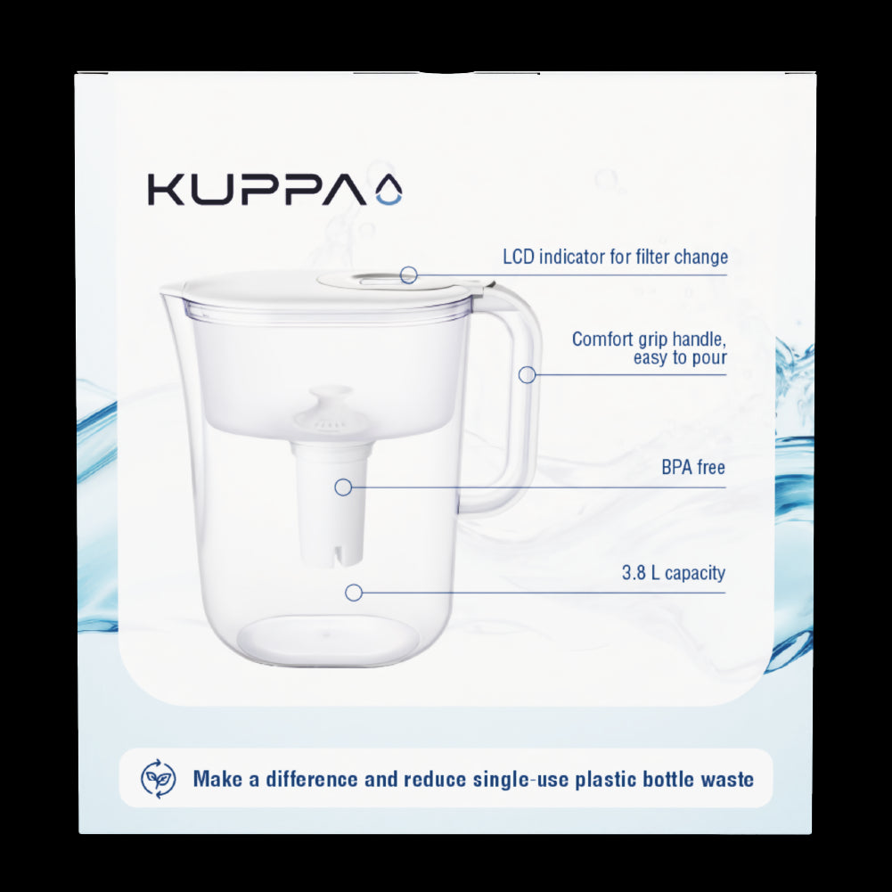 Jarro Agua 3.8 L Kuppa 1 un