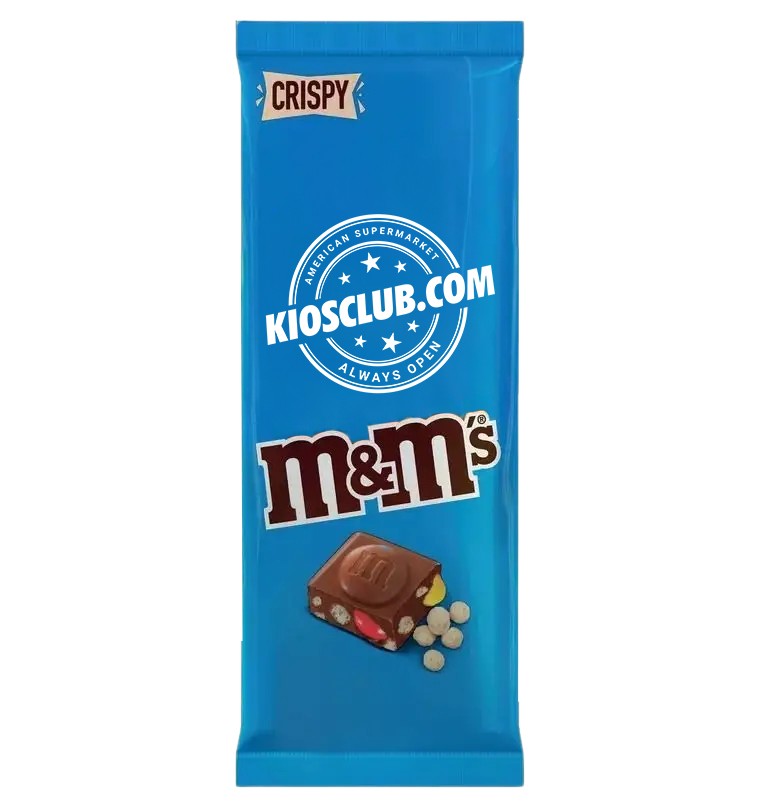 Barra de Chocolate Crispy M&M's 150 g