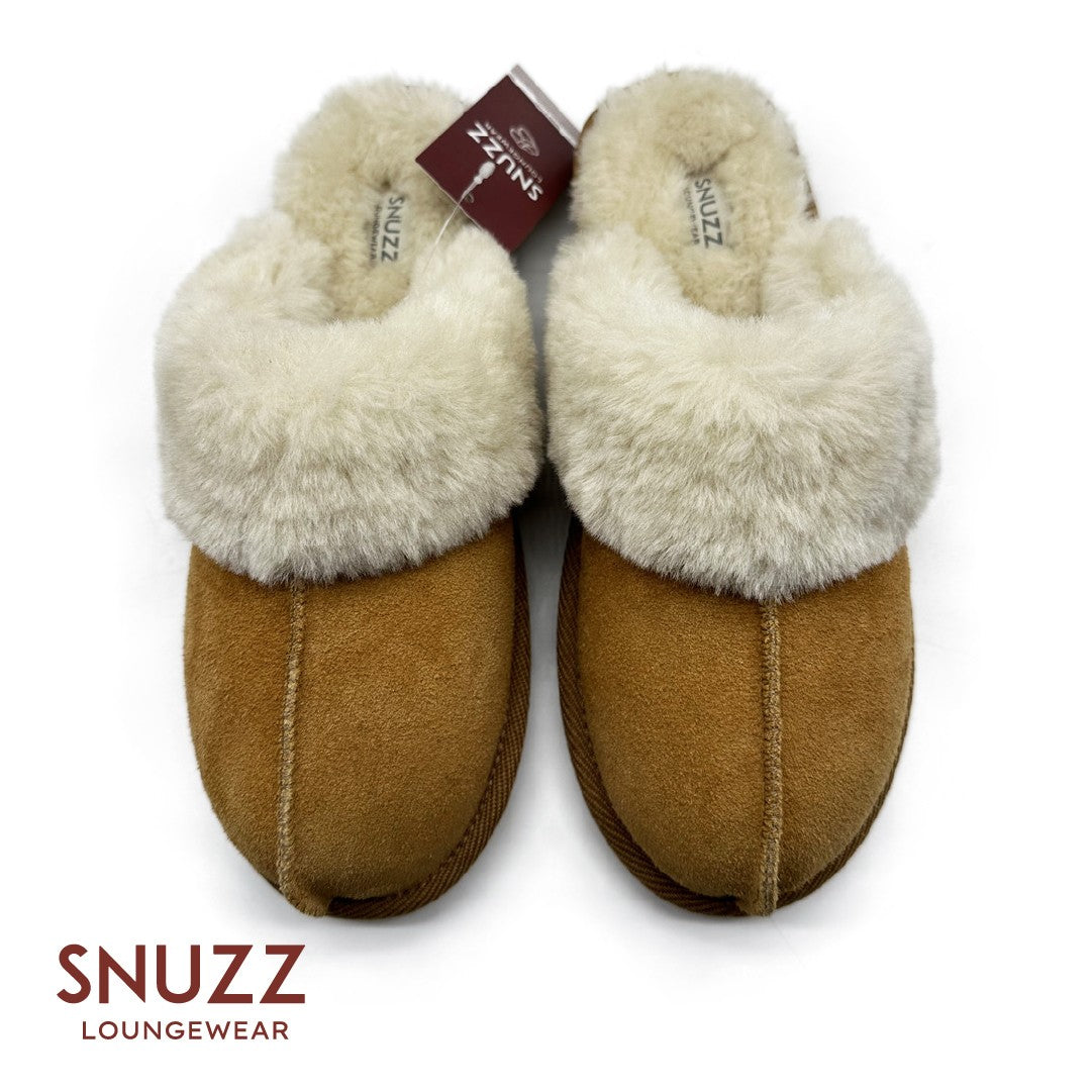 Pantuflas Mujer Bergen Brown Snuzz 1 un