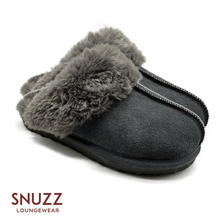 Pantuflas Mujer Bergen Gray Snuzz 1 un