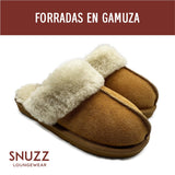 Pantuflas Mujer Bergen Brown Snuzz 1 un