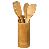 Set 4 Utensilios Cocina con Contenedor Madera 5five 1 un