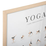 Poster Yoga Enmarcado 52 x 72 cm Atmosphera