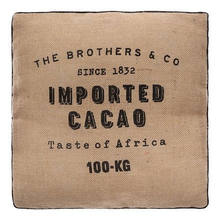 Cojín Otto Jute Cacao 40 x 40 Atmosphera