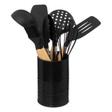 Set 7 Utensilios Cocina con Contenedor Black 5five 1 un