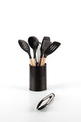 Set 7 Utensilios Cocina con Contenedor Black 5five 1 un