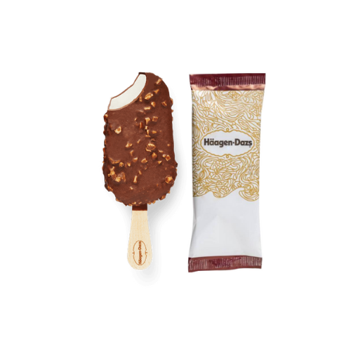 Helado Paleta Vainilla Almendras Chocolate Haagen Dazs 88 ml