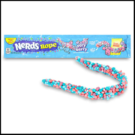 Masticables Very Berry Rope Nerds 24 un x 26 g