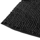 Alfombra Baño Chenille Black 50 x 80 cm 5five