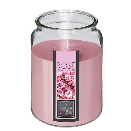 Vela Nina en Vidrio Rosa 510g Atmosphera