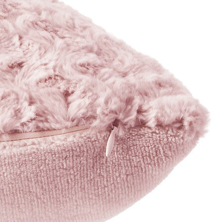 Cojín Fake Fur Light Pink 45 x 45 Atmosphera