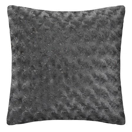 Cojín Fake Fur Dark Gray 45 x 45 Atmosphera