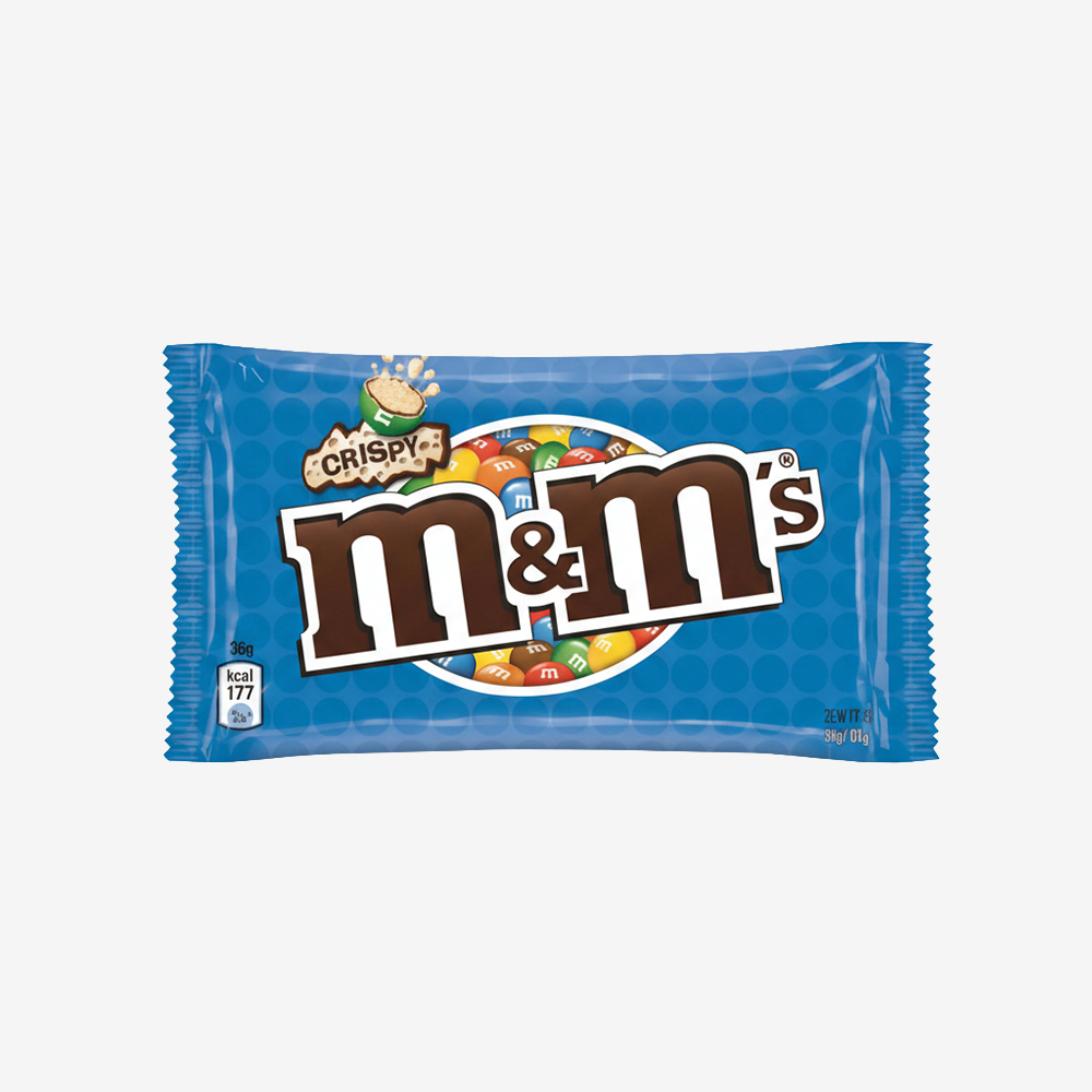 Chocolate Crispy Bolsa M&M  36 g