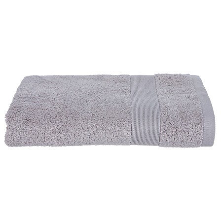 Toalla Ducha 70 x 130 cm Algodón Gris Claro Atmosphera 1 un