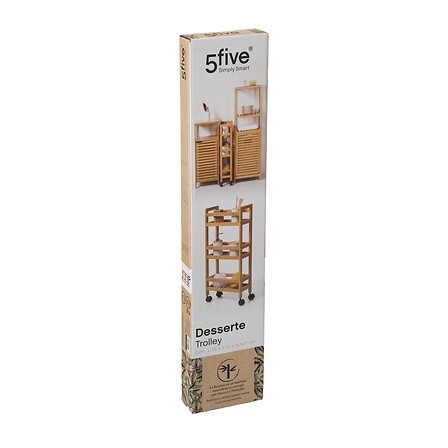 Estante con Ruedas Bamboo 5five 1 un