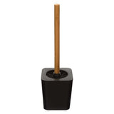 Cepillo y Recipiente Inodoro Natureo Black 5five 1 un