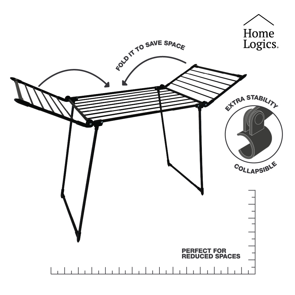 Secador Ropa 1 Nivel 175x60x108 Home Logics 1 un