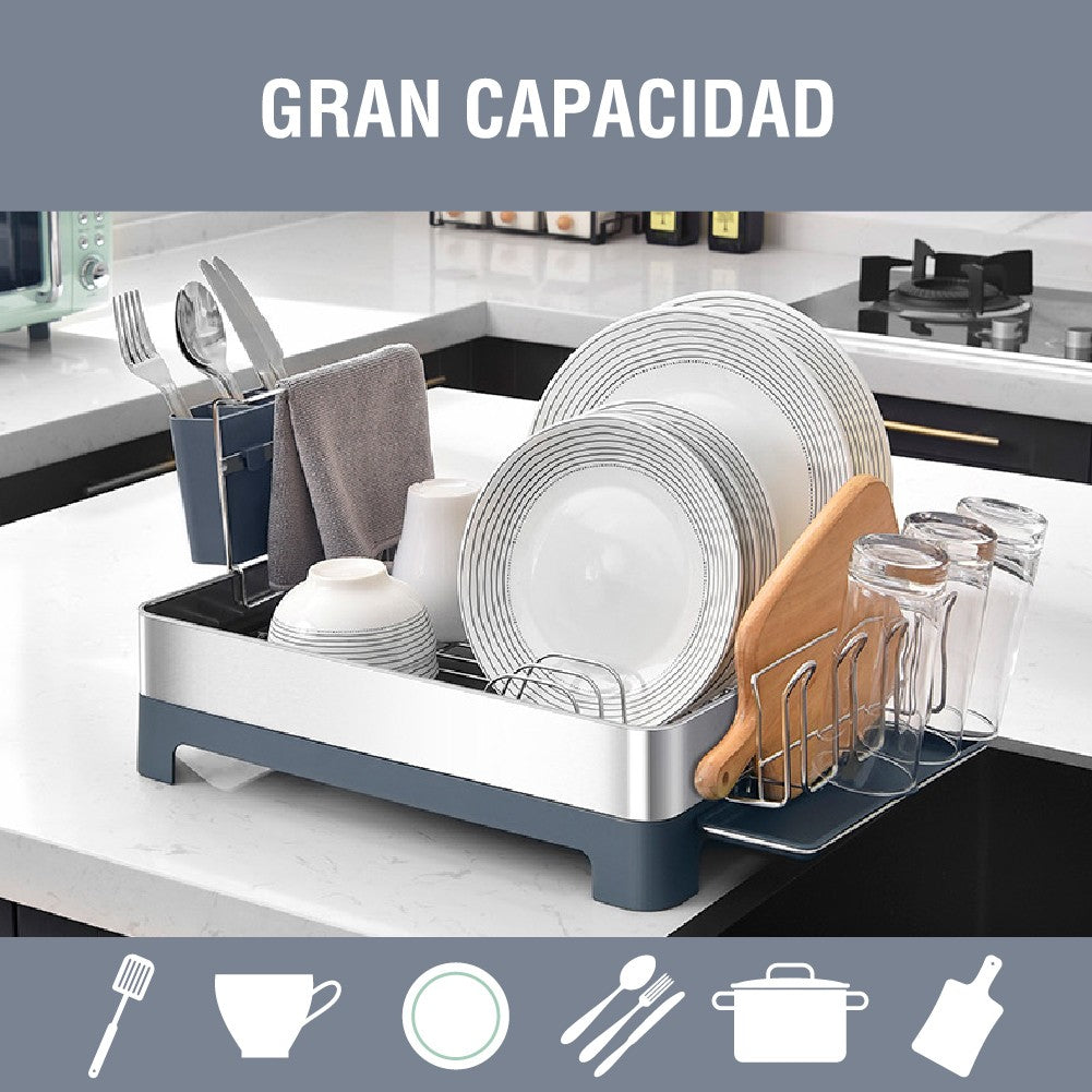 Secador Platos Acero Inoxidable Home Logics 1 un