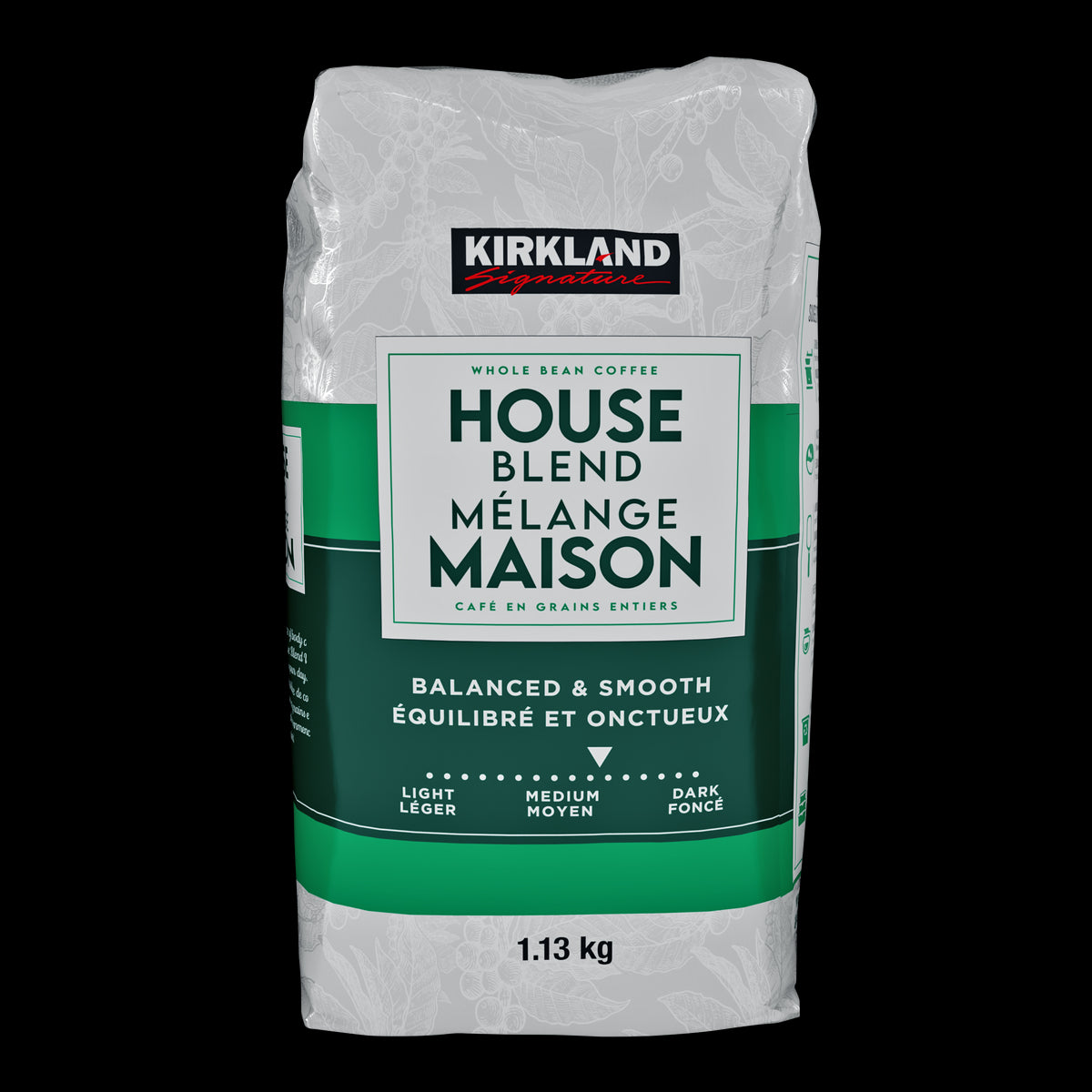 Café House Blend Grano Entero Kirkland 1.13 kg