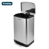 Basurero con Pedal Acero Inoxidable 40L Kinsley 1 un