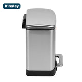 Basurero con Pedal Acero Inoxidable 12L Kinsley 1 un