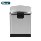 Basurero con Pedal Acero Inoxidable 12L Kinsley 1 un