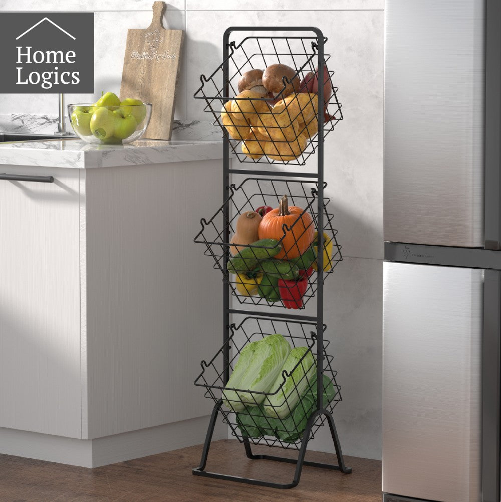 Carro Organizador Canastos Frutero Home Logics 1 un