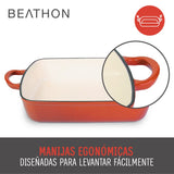 Fuente para Horno Hierro Forjado Red Beathon 1 un