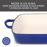 Fuente para Horno Hierro Forjado Blue Beathon