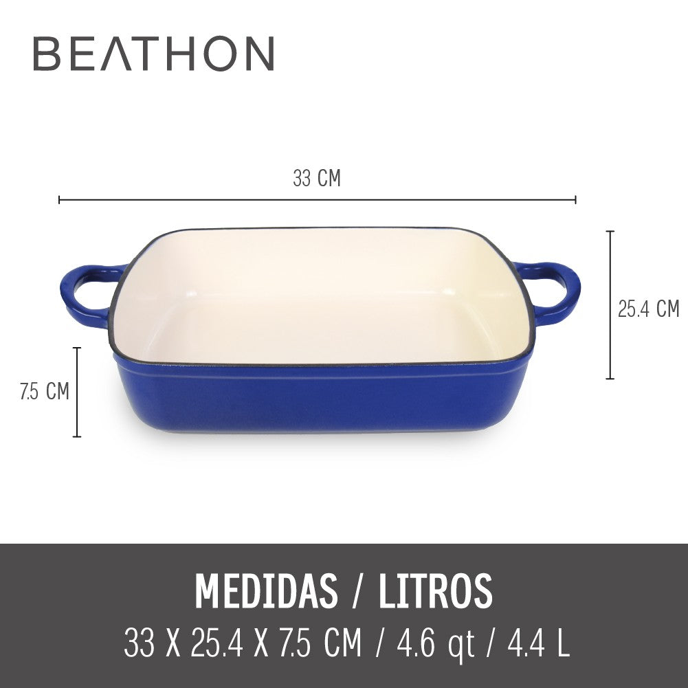 Fuente para Horno Hierro Forjado Blue Beathon