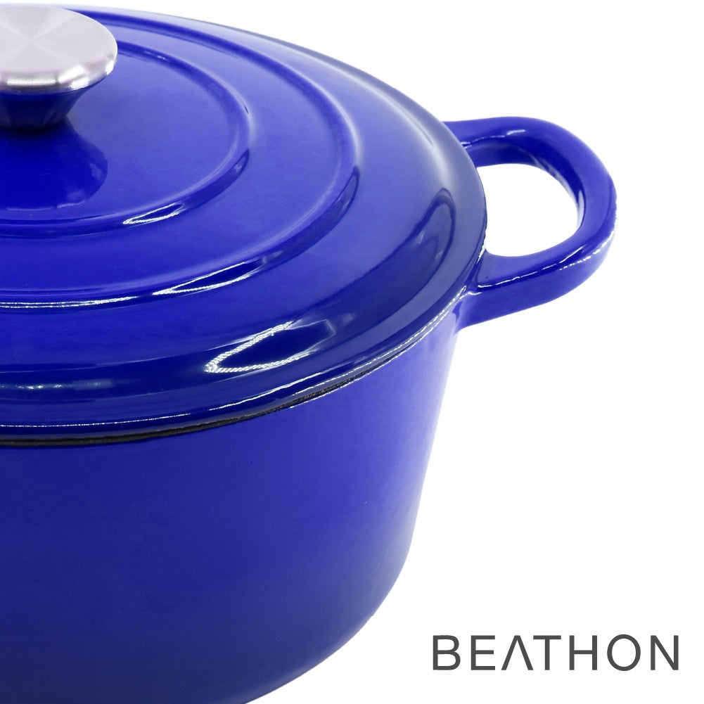 Olla Hierro Forjado Dutch Oven Blue Beathon 1 un